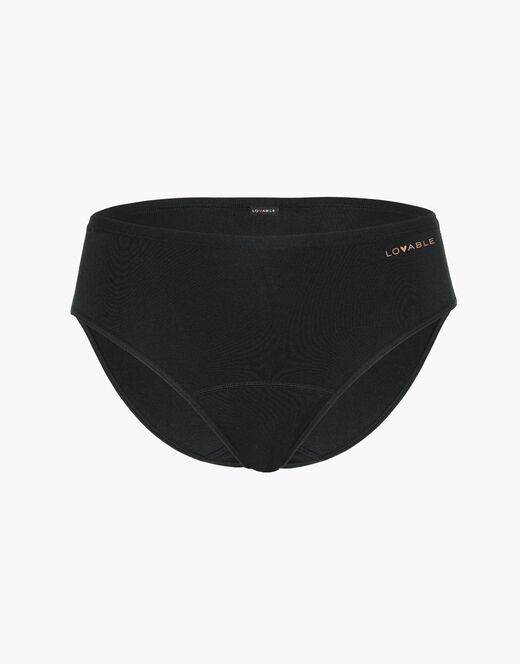 Lovable Slip assorbente lavabile in cotone elasticizzato, nero Hotsell