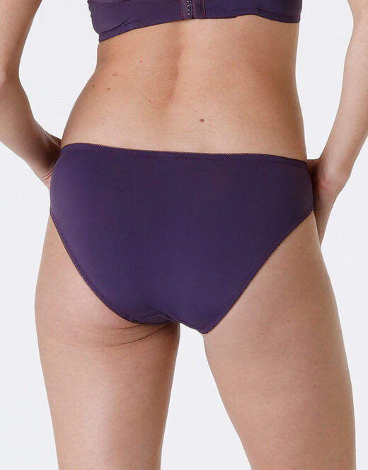 Lovable Slip Pretty Lace in pizzo e microfibra, tornado scuro Shopping Online