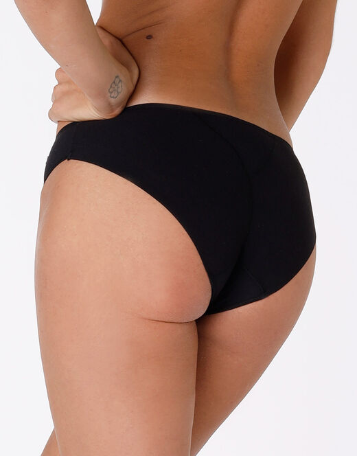 Lovable Slip Invisible Cotton nero in cotone. Massima invisibilità Sottocosto