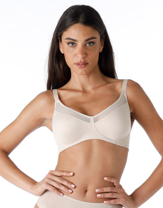 Lovable Reggiseno senza ferretto Modern Shaping in microfibra, skin Offerta