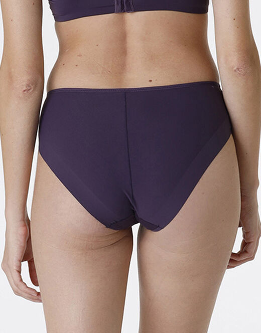 Lovable Slip midi Invisible in microfibra, tornado scuro Sconto