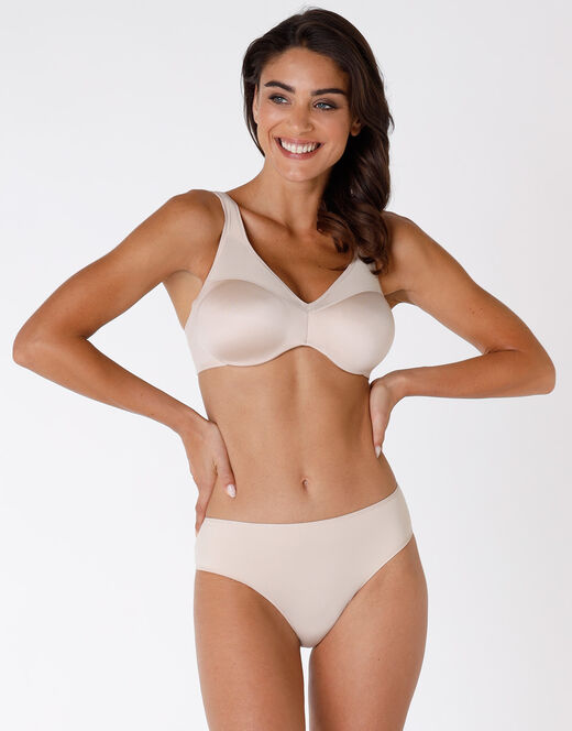 Lovable Reggiseno ferretto Modern Shaping Minimizer in microfibra e tulle, skin Convenienza