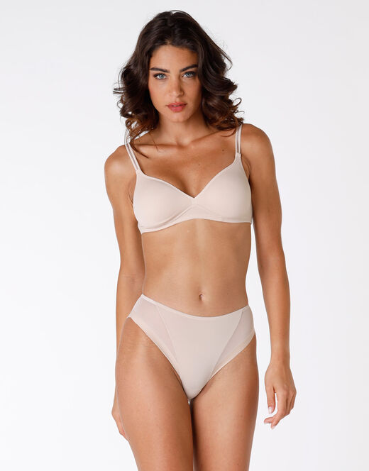 Lovable Slip midi sgambato Invisible Ultralight skin in microfibra e tulle. Massima invisibilità Sconto