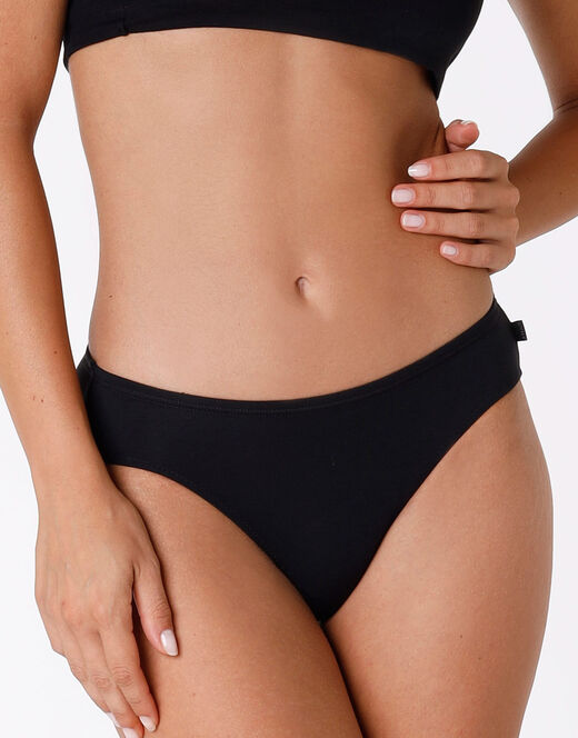 Lovable Slip Lovely vita bassa nero in cotone modal vellutato Economico