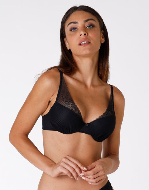 Lovable Reggiseno ferretto leggermente imbottito Sensual Touch Exclusive, nero Negozi Online
