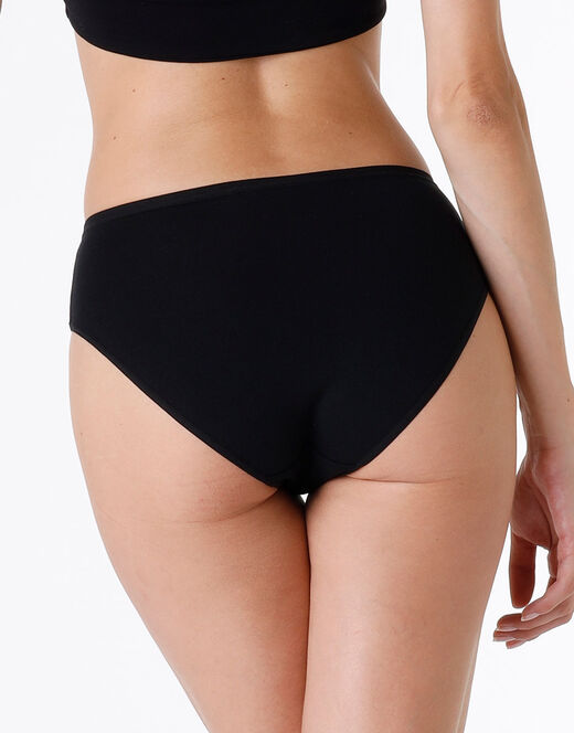 Lovable Slip midi lovely in cotone modal, nero Vendite Flash