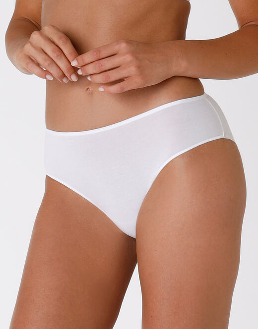 Lovable Slip midi Invisible Cotton bianco in cotone. Massima invisibilità Nuova