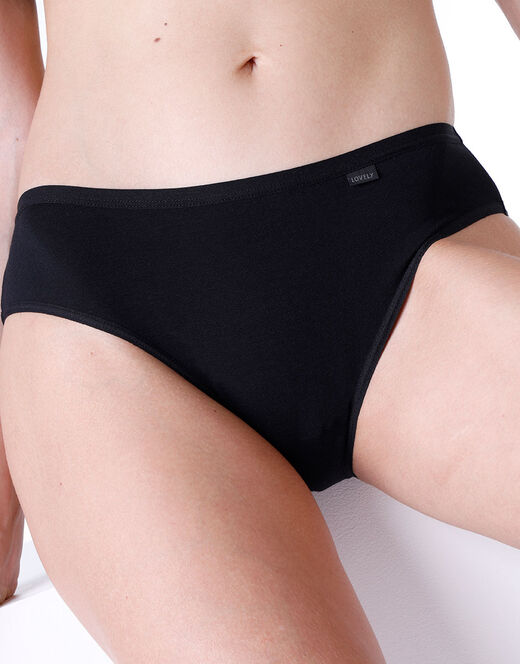 Lovable Slip mini lovely in cotone modal, nero I Più Venduti