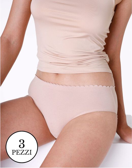 Lovable Multipack Slip invisible softness, X3 nude Moda