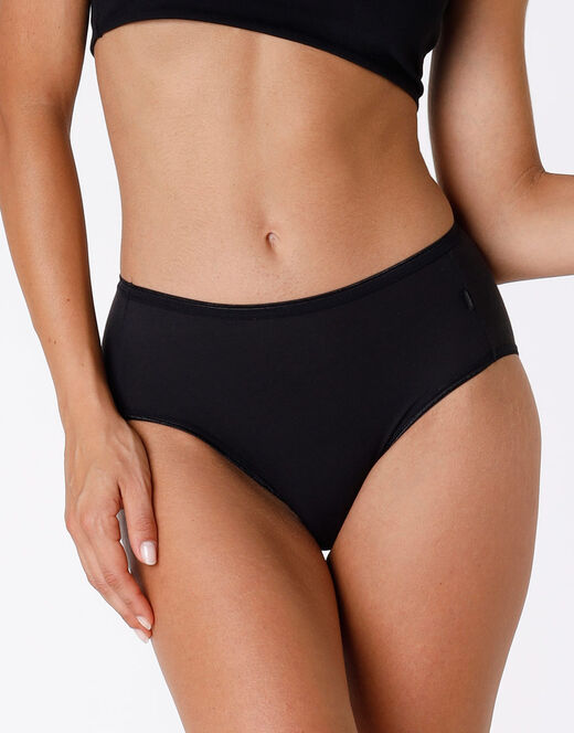 Lovable Slip midi lovely, nero in cotone soft Offerta Pasqua