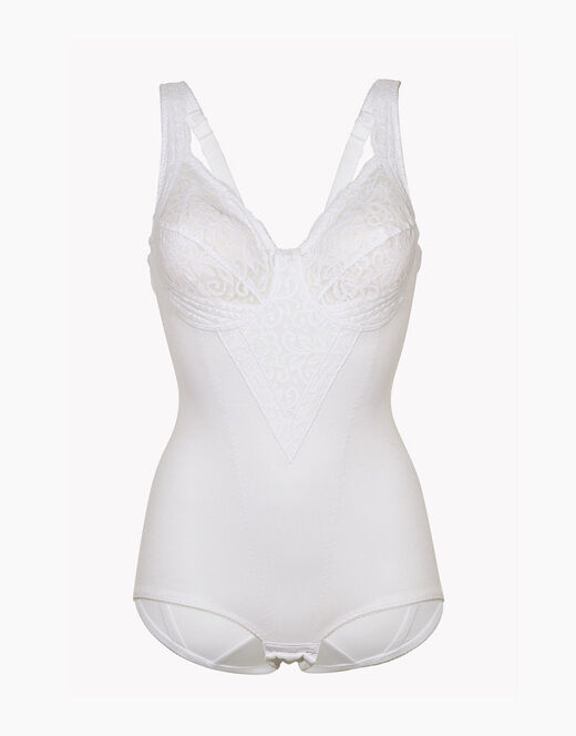 Lovable Body senza ferretto lov’ring pizzo, bianco. Alta contenitività Offerta migliore