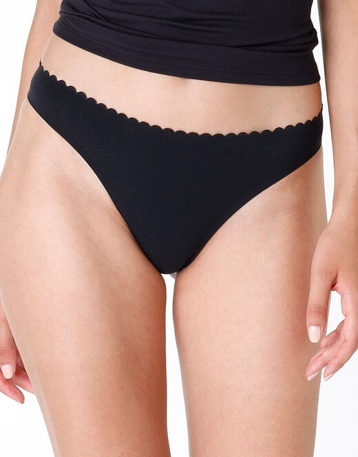 Lovable Multipack Brasiliano invisible softness, X3 nero Grandi sconti
