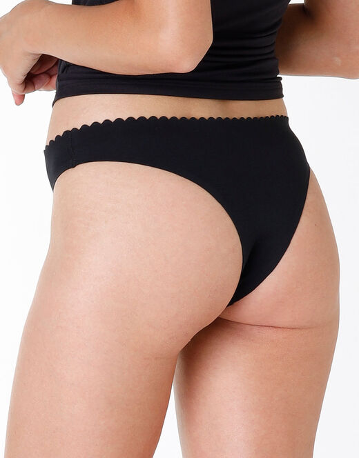 Lovable Multipack Brasiliano invisible softness, X3 nero Grandi sconti