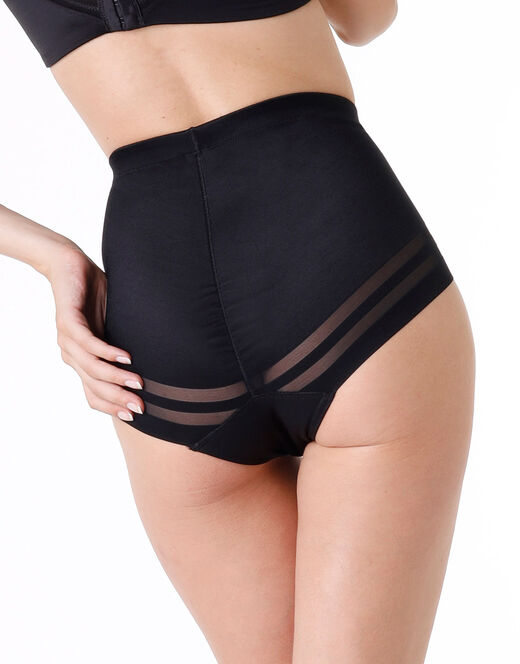 Lovable Guaina contenitiva Shaping New Fit in microfibra doppiata e tulle, nero Trasporto libero internazionale