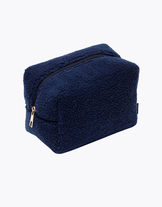 Lovable Pochette trousse in pelliccetta, blu Outlet