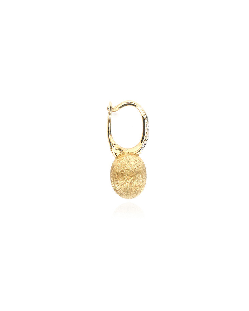 Nanis Orecchino "BABY CILIEGINA" con boule pendente in oro e dettagli di dia – Nanis Italian Jewels Saldi
