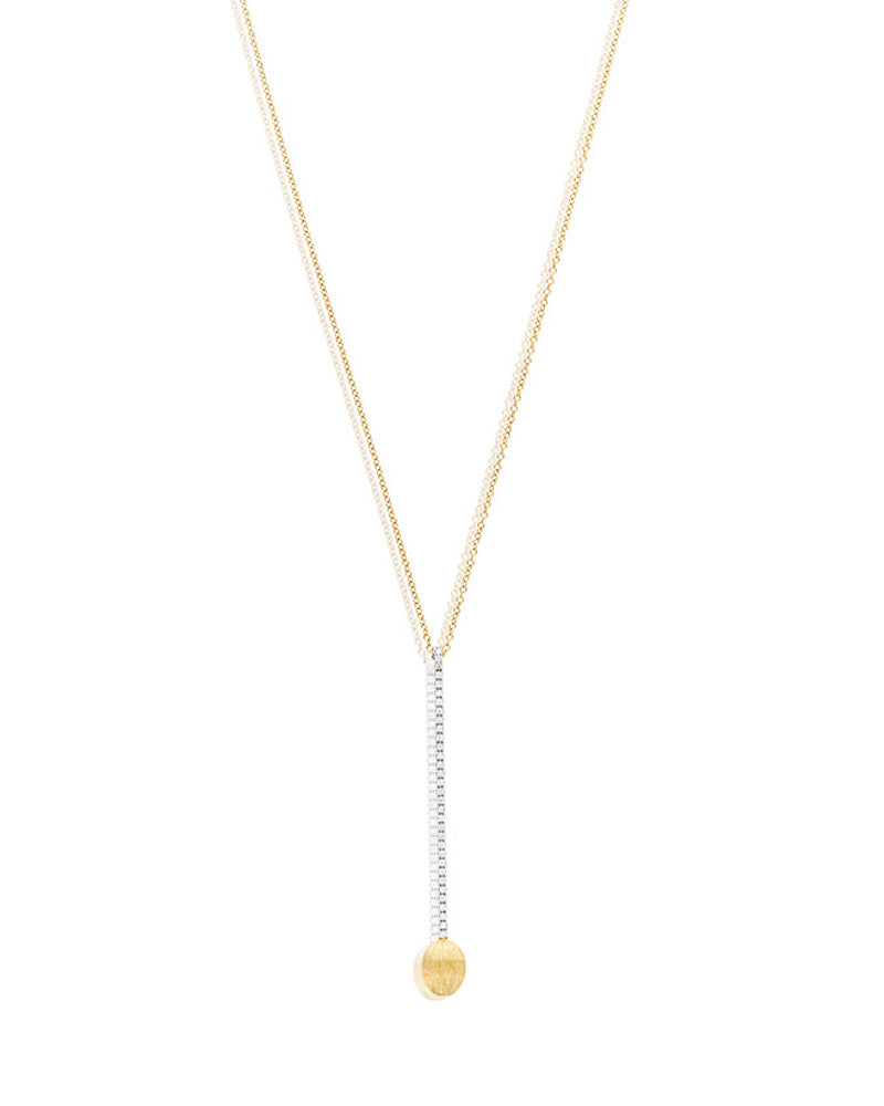 Nanis Collana "DANCING ÉLITE" con ciondolo elegante in oro e barrette di dia – Nanis Italian Jewels Economico