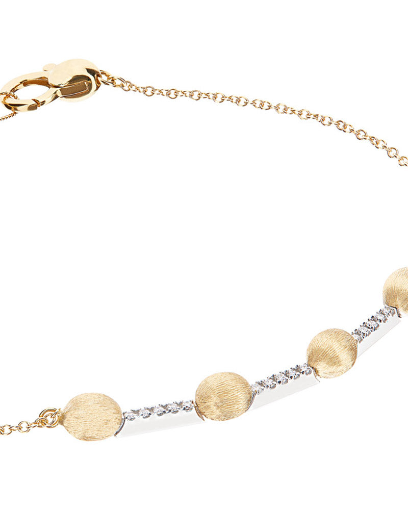 Nanis Bracciale "DANCING ÉLITE" in oro e barretta di diamanti – Nanis Italian Jewels 2025