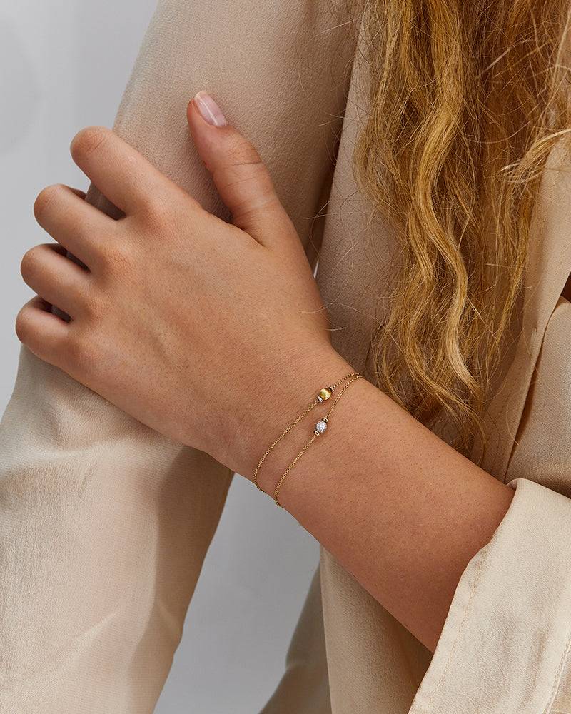 Nanis Bracciale "DANCING ÉLITE" in oro con boule in diamanti – Nanis Italian Jewels 2025