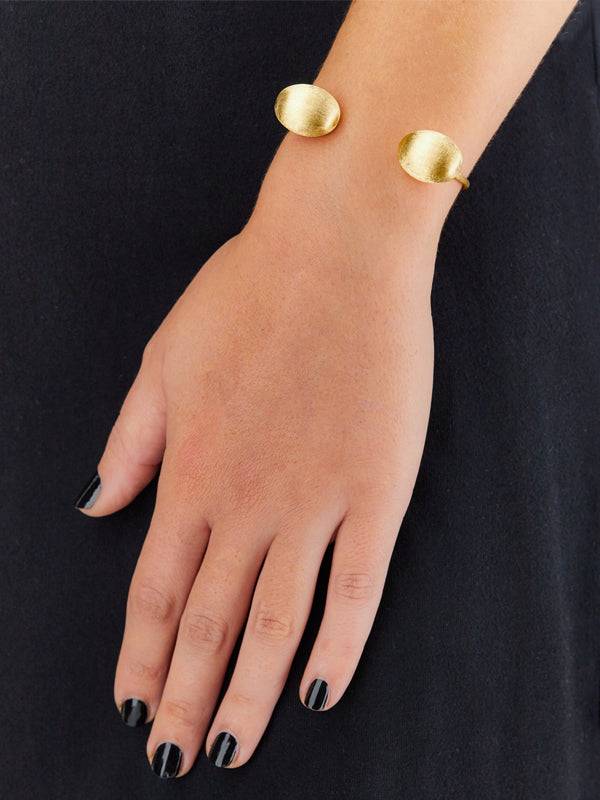Nanis Bracciale a schiava "BUBBLE" in oro (grande) – Nanis Italian Jewels Prezzo di fabbrica