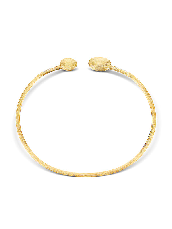 Nanis Bracciale a schiava "DANCING ÉLITE" inciso a mano in oro e diamanti – Nanis Italian Jewels Pezzi Unici