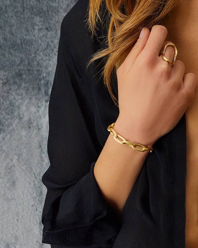 Nanis Bracciale "LIBERA" con catena in oro e diamanti – Nanis Italian Jewels Negozi Online