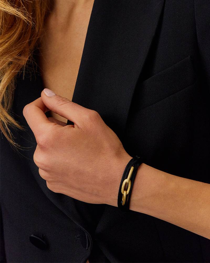 Nanis Bracciale collana "LIBERA SOUL" con triplo elemento in oro – Nanis Italian Jewels Promozione Limitata