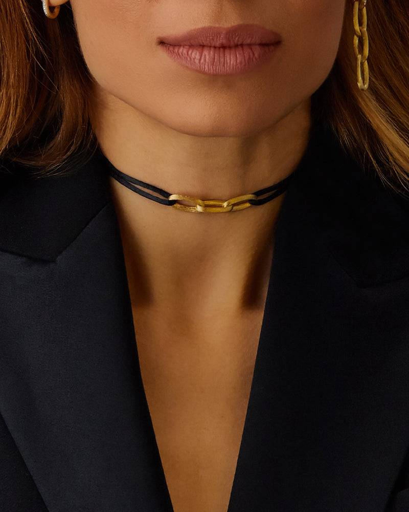 Nanis Bracciale collana "LIBERA SOUL" con triplo elemento in oro – Nanis Italian Jewels Promozione Limitata