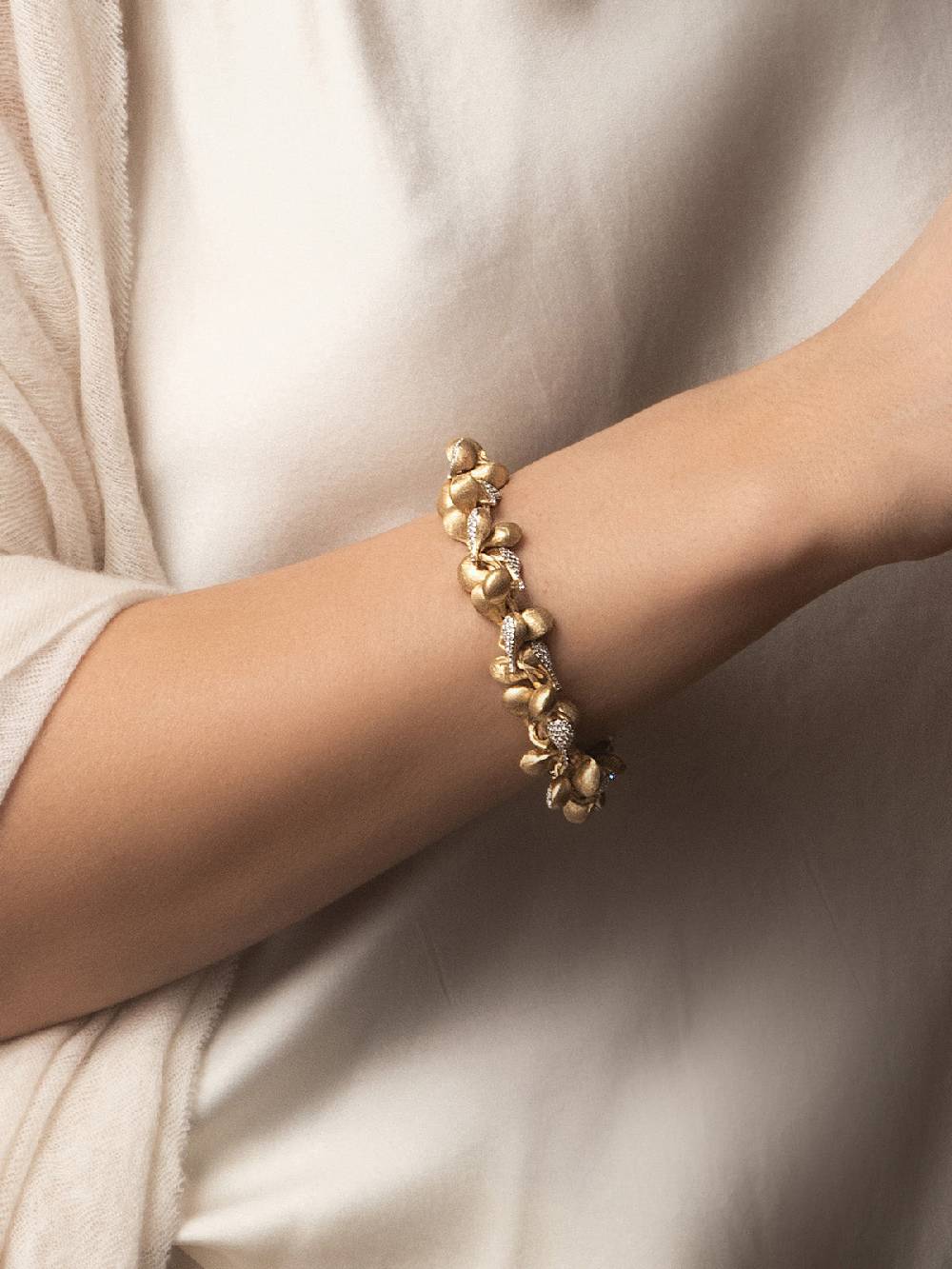 Nanis Bracciale statement "TRASFORMISTA" in oro e diamanti – Nanis Italian Jewels Prezzo Ridotto