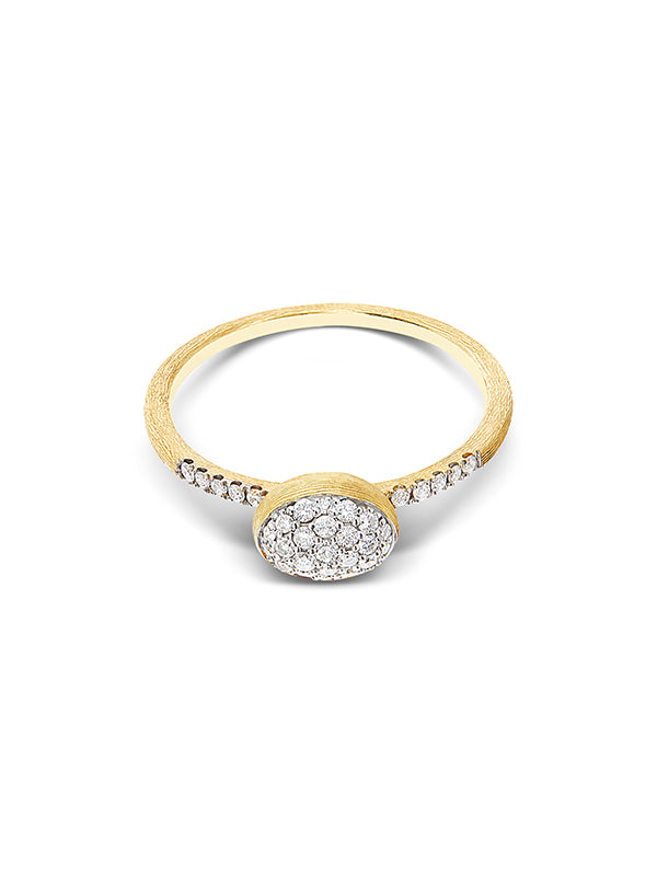 Nanis Anello di fidanzamento "DANCING ÉLITE" romantico in oro e diamanti (ba – Nanis Italian Jewels Economico