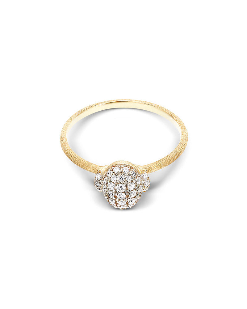 Nanis Anello di fidanzamento "DANCING ÉLITE" in oro e pavé di diamanti – Nanis Italian Jewels Outlet