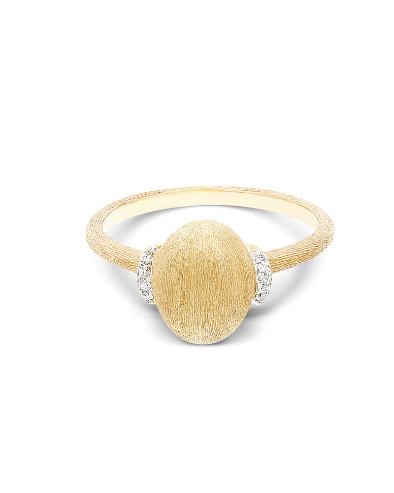 Nanis Anello "DANCING ÉLITE" con boule in oro e accenti di diamante (medio) – Nanis Italian Jewels Saldi