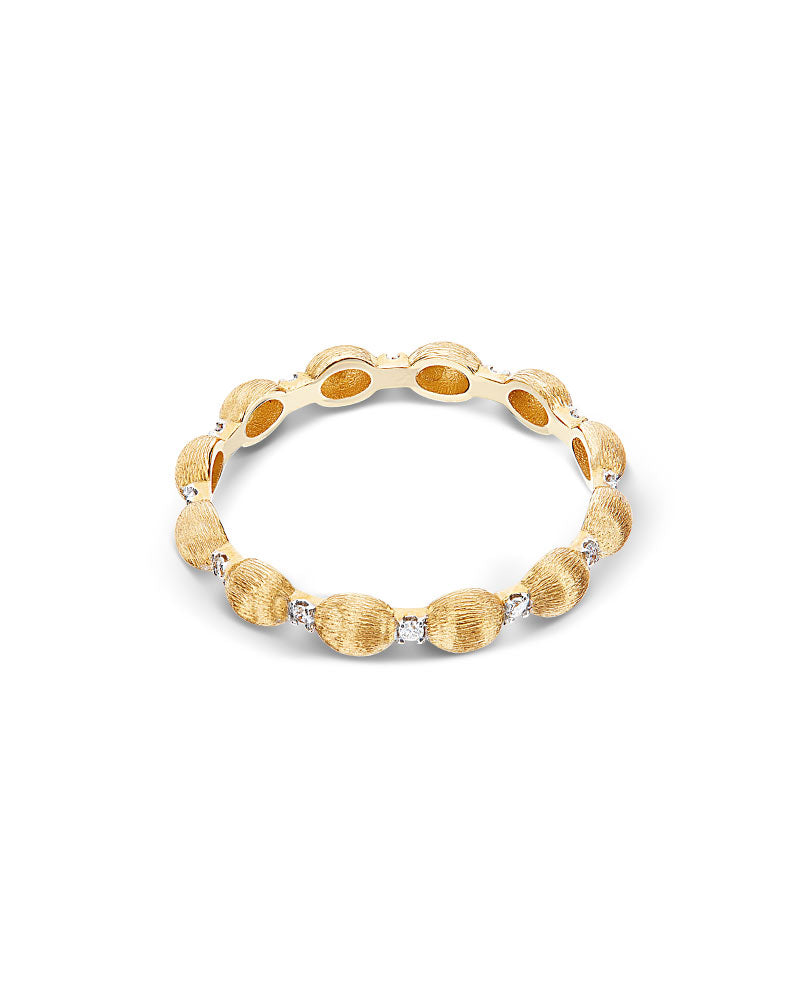 Nanis Anello "DANCING ÉLITE" con accenti di diamante e piccole boules in oro – Nanis Italian Jewels I Più Venduti
