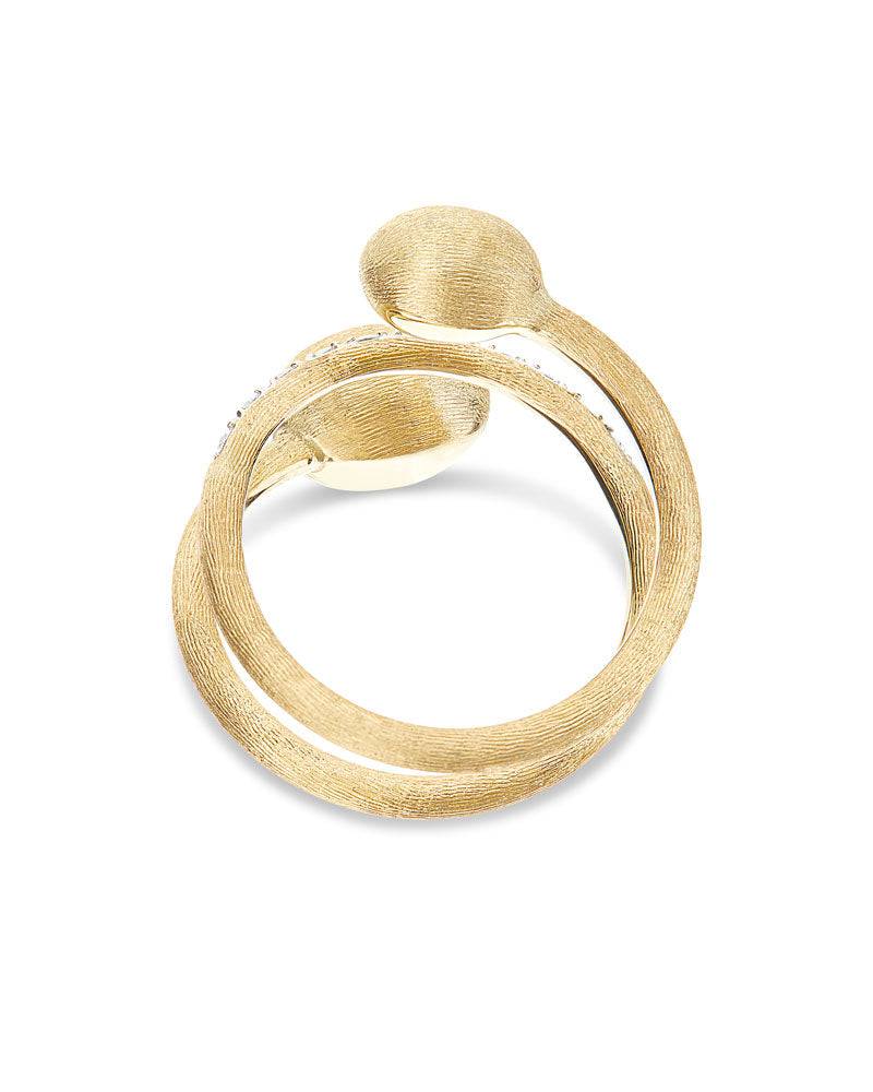 Nanis Anello contrariè "DANCING ÉLITE" in oro e diamanti – Nanis Italian Jewels Moda