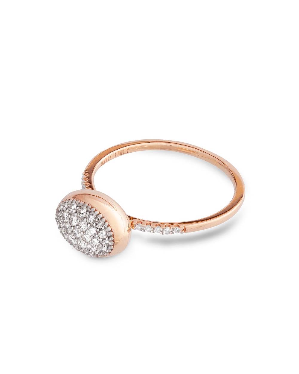 Nanis Anello di fidanzamento "DANCING ÉLITE" romantico in oro rosa e diamant – Nanis Italian Jewels Convenienza