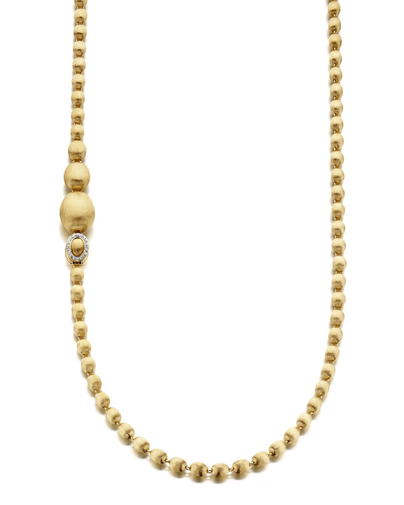 Nanis Collana iconica "IVY" convertibile con boules in oro incise a mano e d – Nanis Italian Jewels Offerta