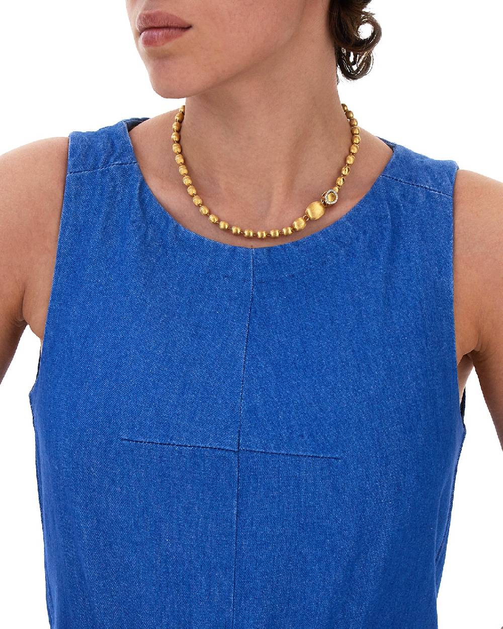 Nanis Collana girocollo "IVY" in oro e diamanti – Nanis Italian Jewels Online
