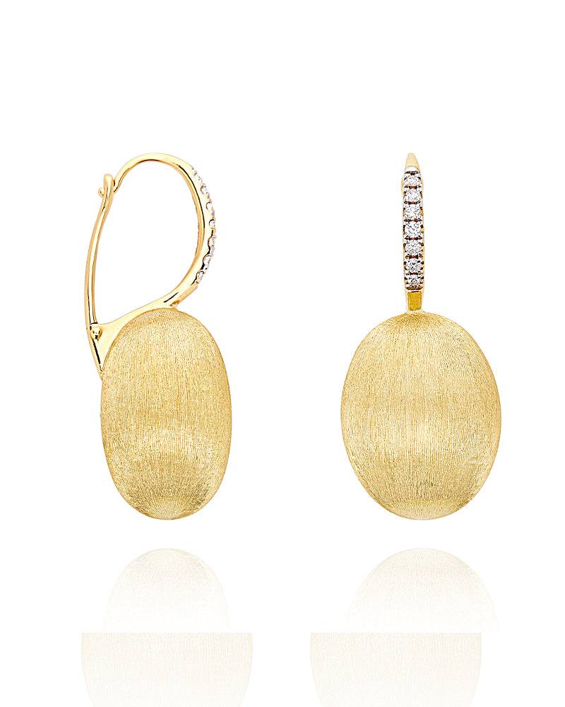 Nanis Orecchini "CILIEGINE" con boules pendenti in oro e dettagli di diamant – Nanis Italian Jewels Offerte