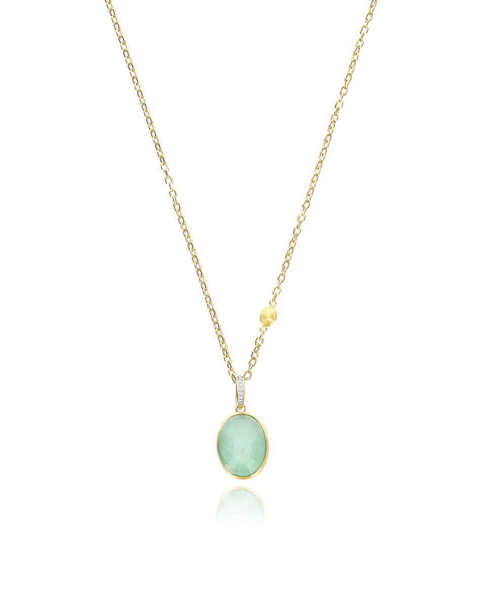 Nanis Charm Lattementa "Boules" in oro inciso, diamanti, cristallo di rocca – Nanis Italian Jewels Negozio