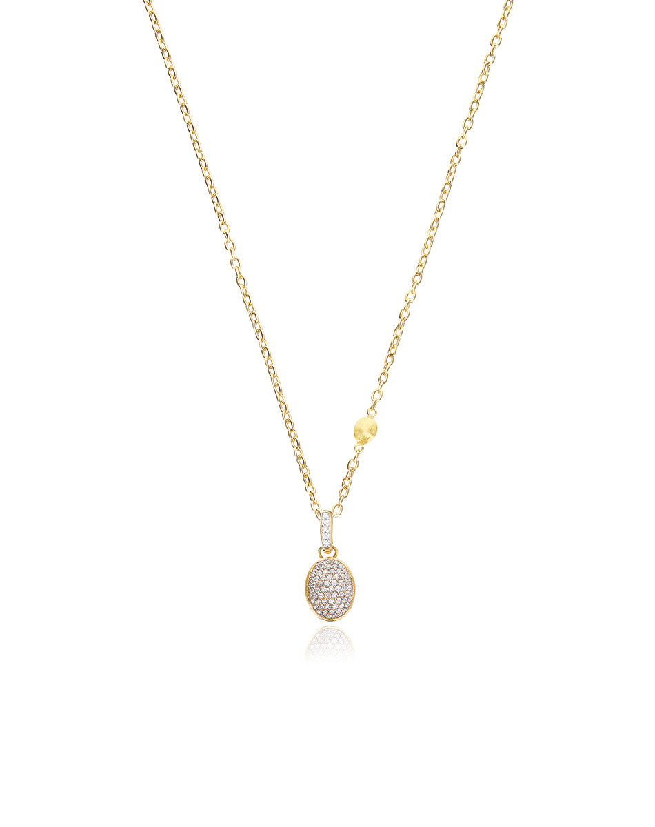 Nanis Charm "Boules" in oro inciso e pavè di diamanti (piccolo) – Nanis Italian Jewels Spedizione Gratuita