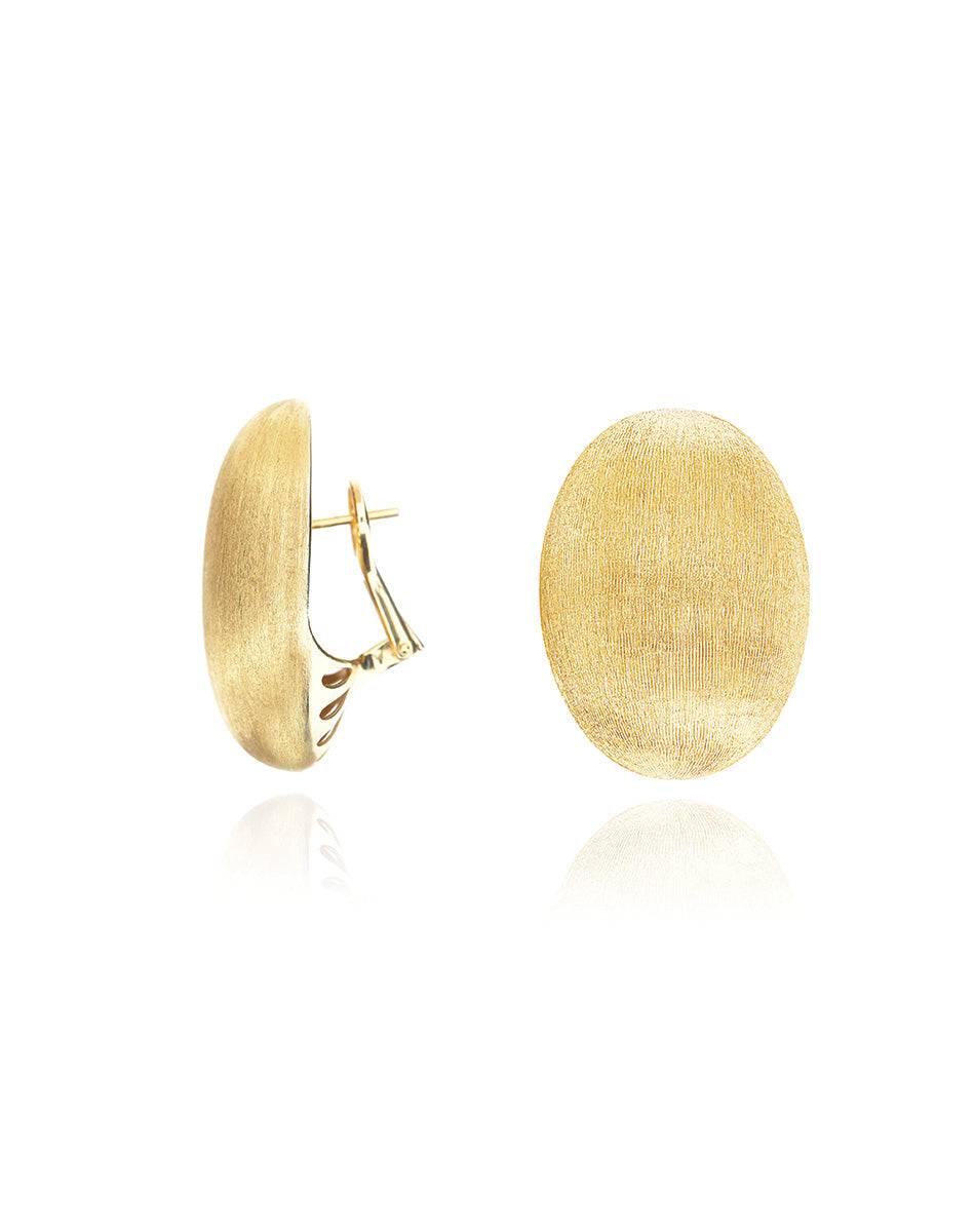 Nanis Orecchini di perle a lobo in oro "Muse" (grandi) – Nanis Italian Jewels Pezzi Unici