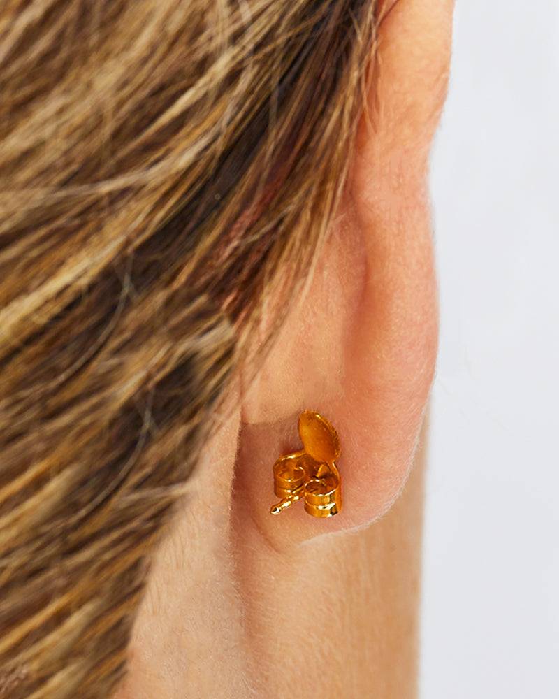 Nanis Orecchini "NUVOLE" con boules degradè grandi in oro e diamanti – Nanis Italian Jewels Presa