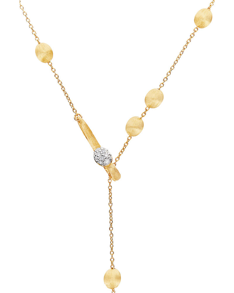 Nanis Collana a Y "SOFFIO" in oro e diamanti – Nanis Italian Jewels In Saldo