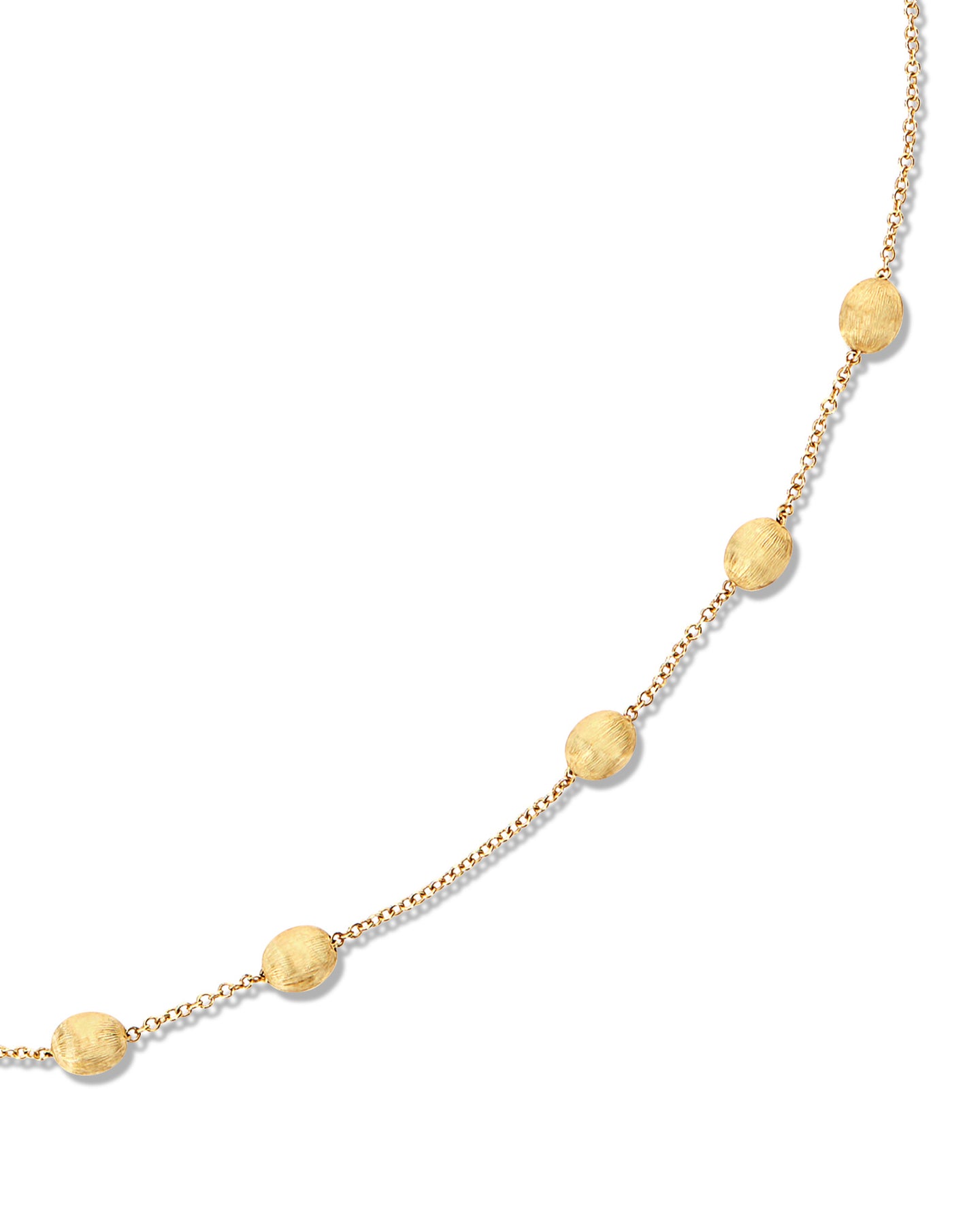 Nanis Collana girocollo "soffio" con boules in oro – Nanis Italian Jewels Nuova