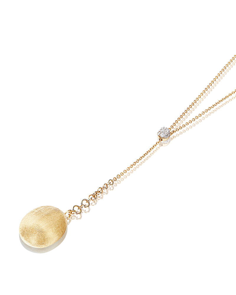 Nanis Collana "CANDLE" pendente con ciondolo in oro e diamanti – Nanis Italian Jewels Italia
