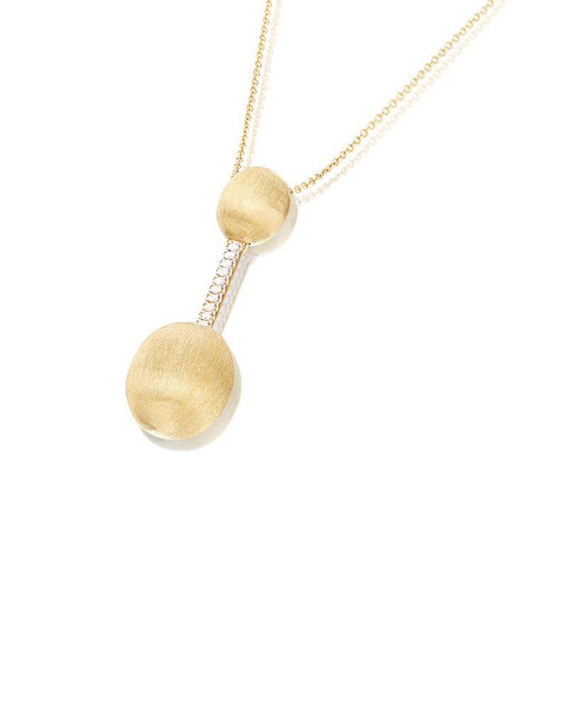 Nanis Collana "DANCING ÉLITE" con ciondolo elegante in oro e diamanti – Nanis Italian Jewels Nuovo