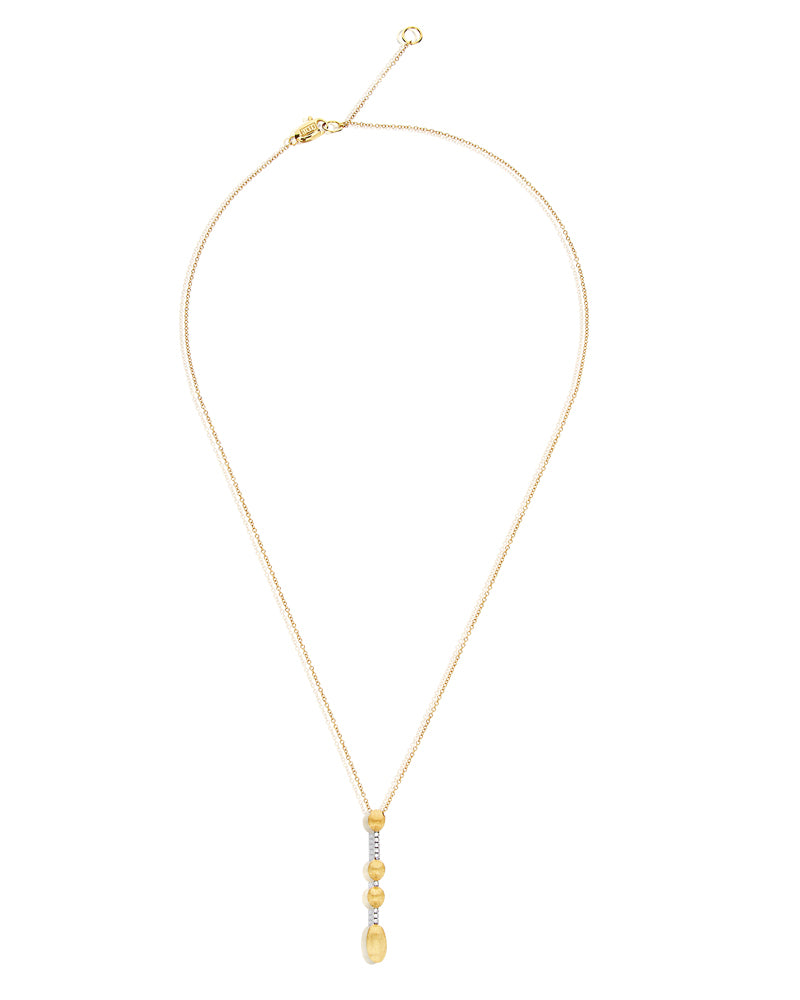 Nanis Collana "DANCING ÉLITE" con ciondolo contemporaneo in oro e diamanti – Nanis Italian Jewels Qualità