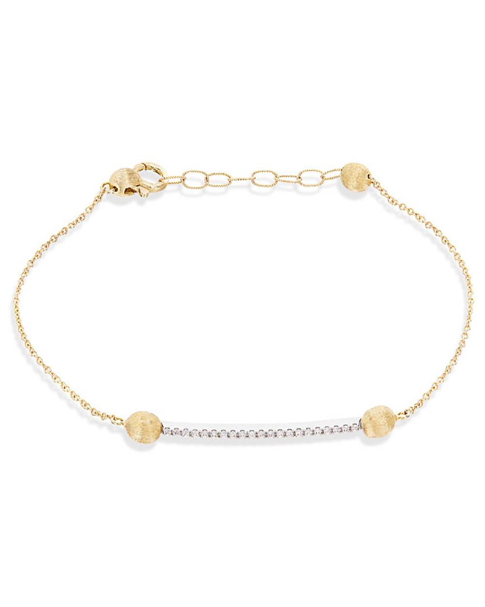 Nanis Bracciale "DANCING ÉLITE" in oro e barrette di diamanti – Nanis Italian Jewels