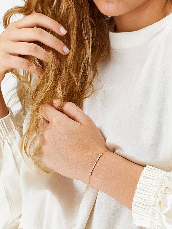 Nanis Bracciale "DANCING ÉLITE" in oro e barrette di diamanti – Nanis Italian Jewels Acquista Ora