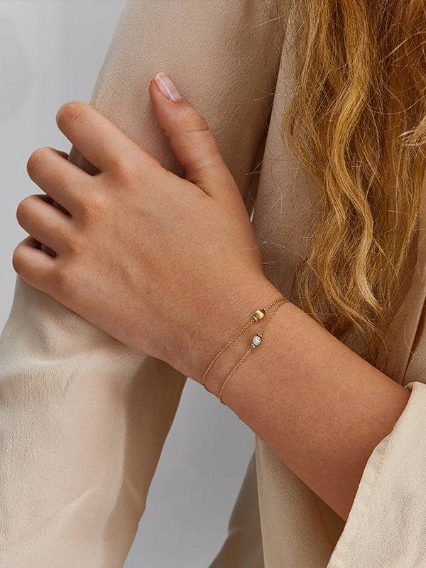 Nanis Bracciale "DANCING ÉLITE" essenziale in oro e diamanti – Nanis Italian Jewels Promozione Limitata